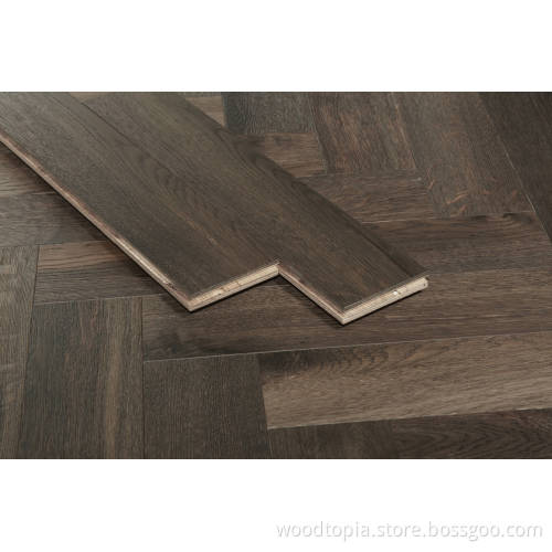 Herringbone with Oil Finished Engineered Oak Flooring